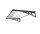 Schartec Aluminium-Vordach MAX A-L schwarz 1500 x 900 mm