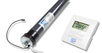 Funk-Rolladenmotor Set Schartec Tube F 20-60 mit Funk-Zeitschaltuhr – 20 Nm