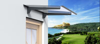 Schartec Aluminium-Vordach T1400 | 1400 x 900 mm