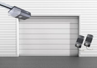 Sektionaltor Schartec Thermolux 40 M-Sicke in weiß 5000 x 2125 mm mit Antrieb