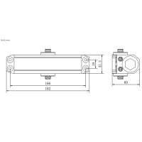 Schartec Türschließer D503 für 45-65 kg