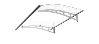 Schartec Aluminium-Vordach E A-L 1500 x 900 mm