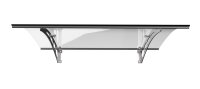 Schartec Aluminium-Vordach E A-L 1500 x 900 mm