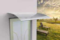 Schartec Aluminium-Vordach E A-L 1500 x 900 mm