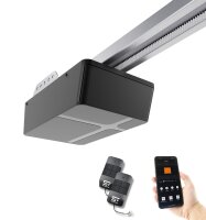 Schartec WiFi-Garagentorantrieb Prime 1000 Serie 2 mit K-Schiene