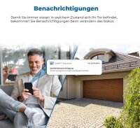 Schartec WiFi-Garagentorantrieb Prime 1000 Serie 2 mit K-Schiene