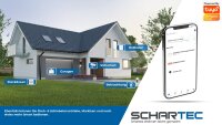 Schartec WiFi-Garagentorantrieb Prime 1000 Serie 2 mit K-Schiene
