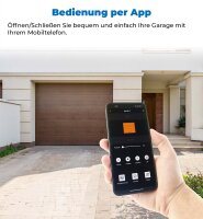 Schartec WiFi-Garagentorantrieb Prime 1000 Serie 2 mit K-Schiene