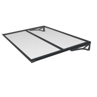 Schartec Aluminium-Vordach W1200 | 1200 x 900 mm