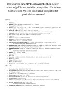 Schartec Universal Handsender TOP01 433 MHz - 868 MHz Festcode und Rollingcode schwarz