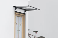 Schartec Aluminium-Vordach T1200 | 1200 x 900 mm