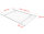 Schartec Aluminium-Vordach T1200 | 1200 x 900 mm