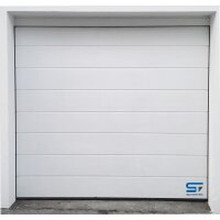 Schartec Sektionaltor 2750 x 2125 mm Thermolux 40 weiß M-Sicke ohne Antrieb