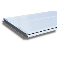 Schartec Sektionaltor 2500 x 2125 mm Thermolux 40 weiß M-Sicke ohne Antrieb