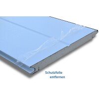 Schartec Sektionaltor 2500 x 2125 mm Thermolux 40 weiß M-Sicke ohne Antrieb