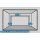 Schartec Sektionaltor 2500 x 2000 mm Thermolux 40 weiß L-Sicke mit Antrieb