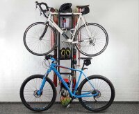 Fahrradhalterung Prime für Garagen / Keller signalweiß