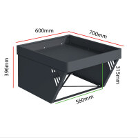 Schartec Rasenmäher Roboter Garage mit Pflanzendach