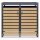 Schartec Mülltonnenbox 2er Holz Design mit Pflanzdach SMBF1-2-H