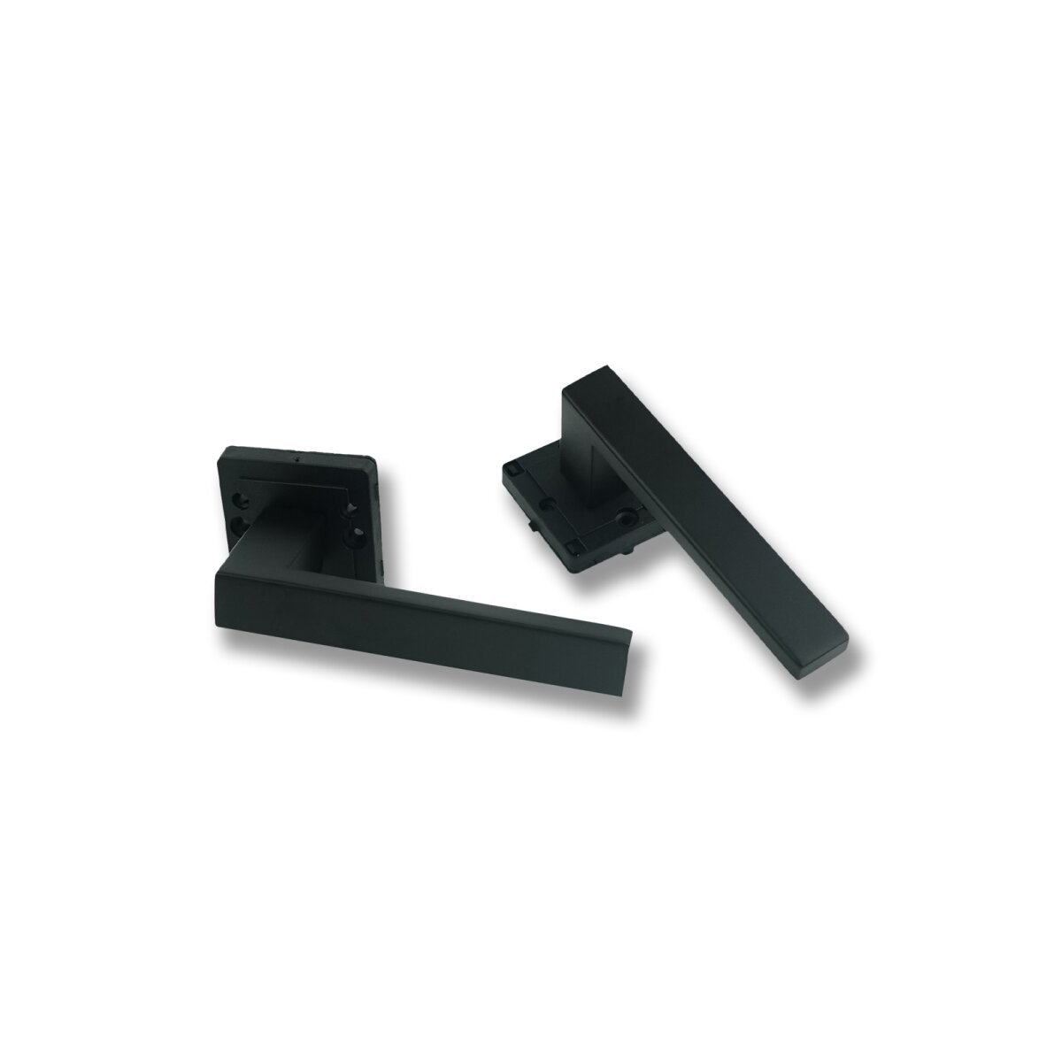 Schwarze Tischleuchte Metall, Zoja, mit Schalter
