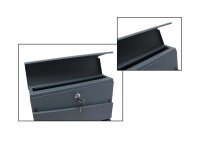 Schartec Design-Standbriefkasten Edelstahl SBS-1-SPB-1