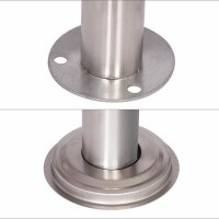 Schartec Design-Standbriefkasten Edelstahl SBS-1-SPB-1