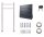 Schartec Design-Standbriefkasten Edelstahl SBS-1-SPB-1