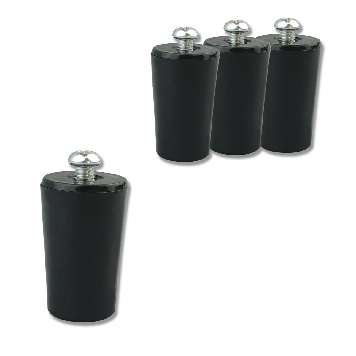 P2 Generische Einweg-Schnellmanschetten 4er Pack – Professionelle Nylon-Fessel Für Sicherheitspersonal