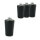 Schartec Rolladenstopper schwarz 4er Set