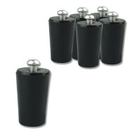 Schartec Rolladenstopper schwarz 6er Set