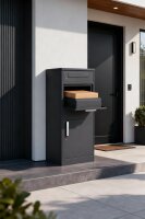 Schartec Paketbox PB1 in anthrazit