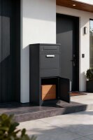 Schartec Paketbox PB1 in anthrazit