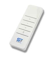 Schartec Markise E6100L elektrisch mit LED-Beleuchtung | blau | 400 x 300 cm