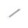 Lüftungsgitter Aluminium 60 x 400 mm weiß