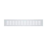 Lüftungsgitter Aluminium 80 x 500 mm silber