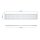 Lüftungsgitter Aluminium 80 x 500 mm silber