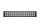 Lüftungsgitter Aluminium 100 x 600 mm schwarz