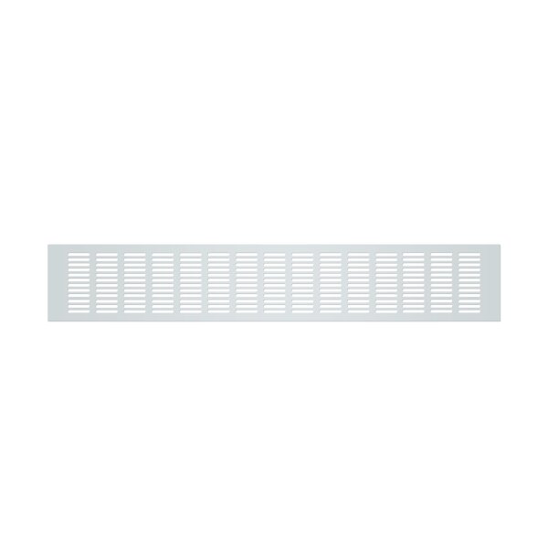Lüftungsgitter Aluminium 100 x 600 mm silber