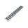 Lüftungsgitter Aluminium 100 x 600 mm silber