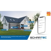 Schartec Sektionaltor alle Größen Pro-Line 40 versch. Farben L-Sicke mit Antrieb Sandgrain