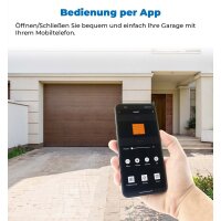 Schartec Sektionaltor alle Größen Pro-Line 40 versch. Farben M-Sicke mit Antrieb Woodgrain