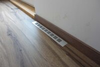 Lüftungsgitter Aluminium 50 x 400 mm silber