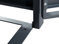 Schartec Mülltonnenbox dunkles Holz Design SMB3-3