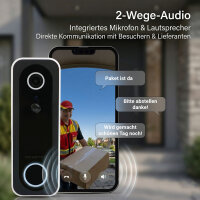 Schartec Smarte Türklingel - Überwachungskamera