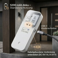 Schartec Smarte Türklingel - Überwachungskamera