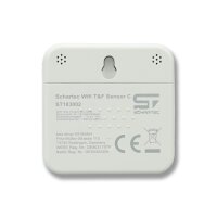 WLAN Temperatur & Luftfeuchtigkeitssensor – Smartes Hygrometer & Thermometer weiß