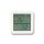 WLAN Temperatur & Luftfeuchtigkeitssensor – Smartes Hygrometer & Thermometer weiß