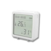 WLAN Temperatur & Luftfeuchtigkeitssensor mit Hintergrundbeleuchtung – Smartes Hygrometer & Thermometer
