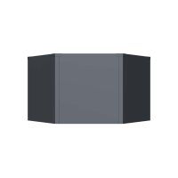 Sechseck-Hochbeet Metall Anthrazit 100x87x52 cm – Schartec SHB3A, 675 L