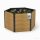 Sechseck-Hochbeet Metall Holzoptik 100 x 87 x 52 cm – Schartec SHB3H, 675 L